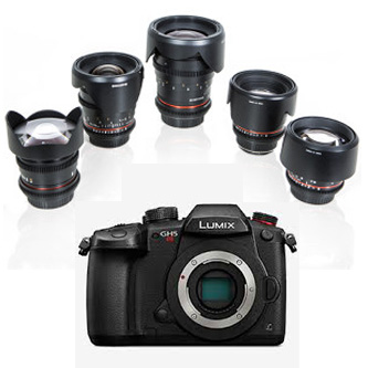 GH5s + SAMYANG 5Lenses(14,24,35,50,85mm)