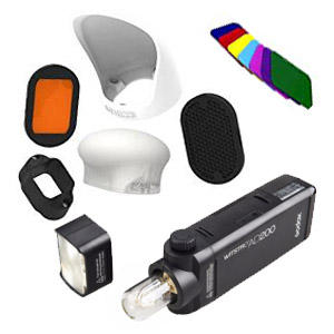 Godox AD 200 + MagMod Professional Flash Kit